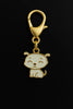Another view keychain featuring a charm of Shero, the dog from Shinchan.