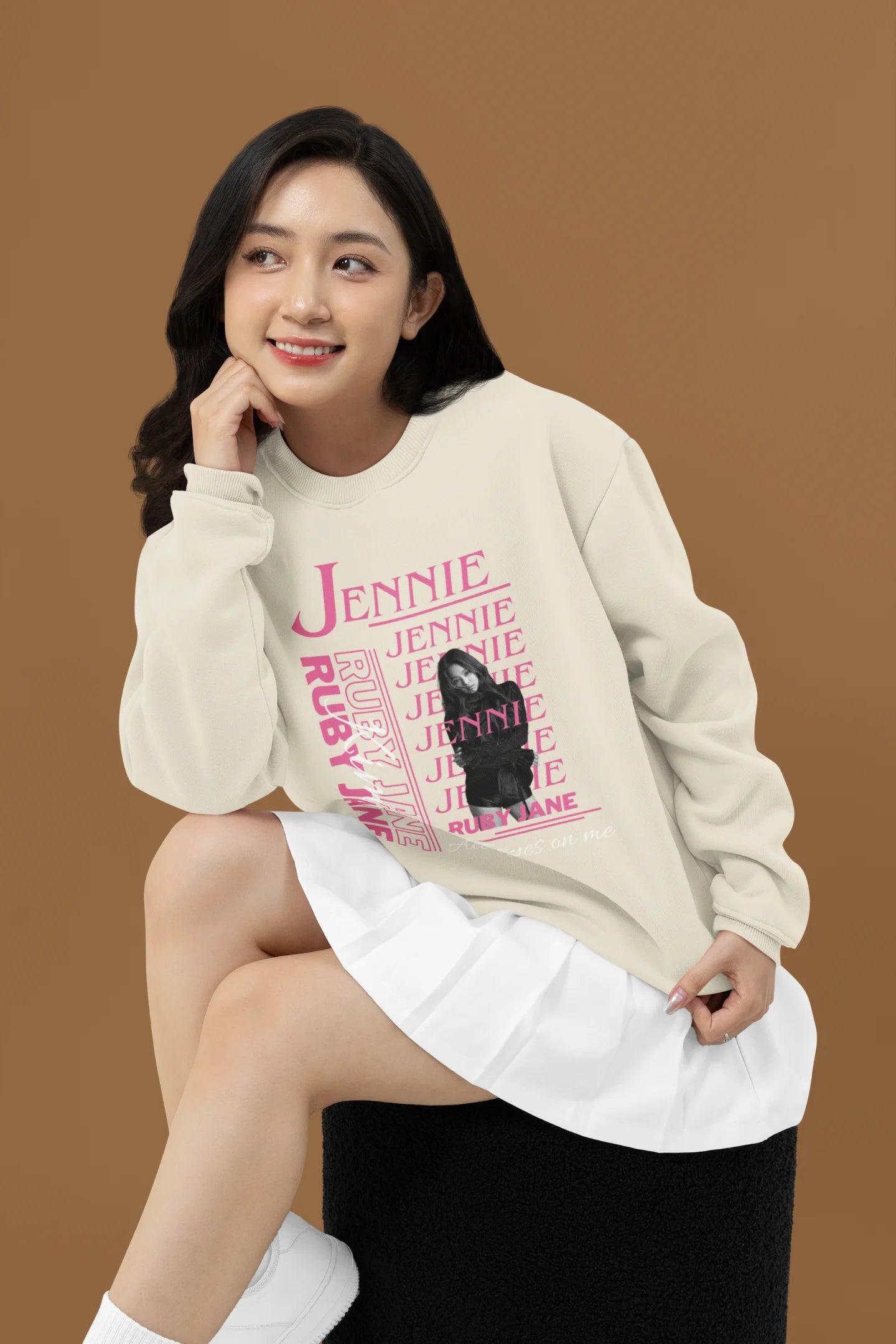 JENNIE YOU & ME スウェット JENNIE YOU & ME スウェット
