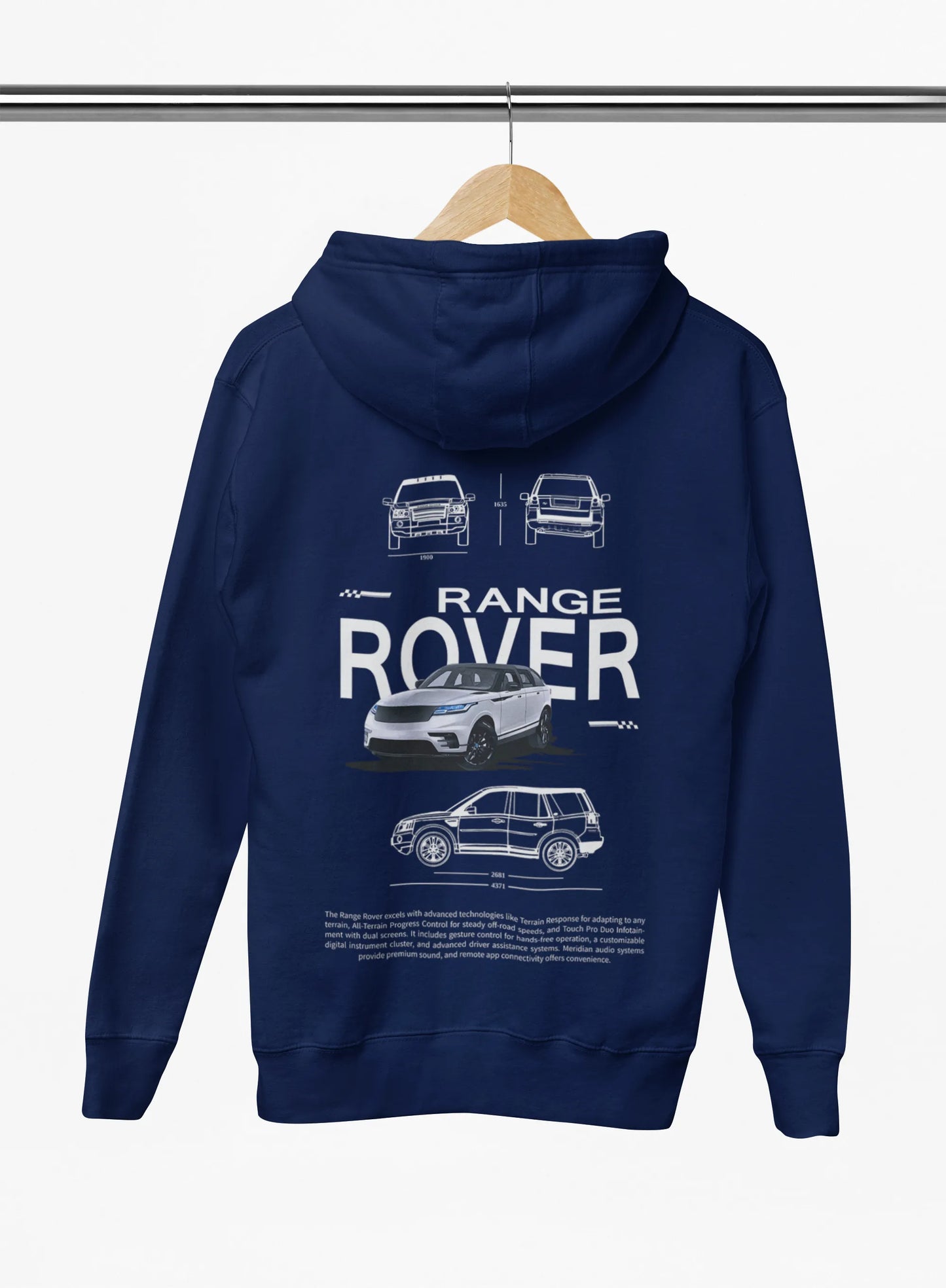 Range Rover | Supercar | Premium Winter Hoodie