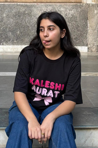 Kaleshi Aurat | Womaniya | Dropped Sleeve Unisex Tee