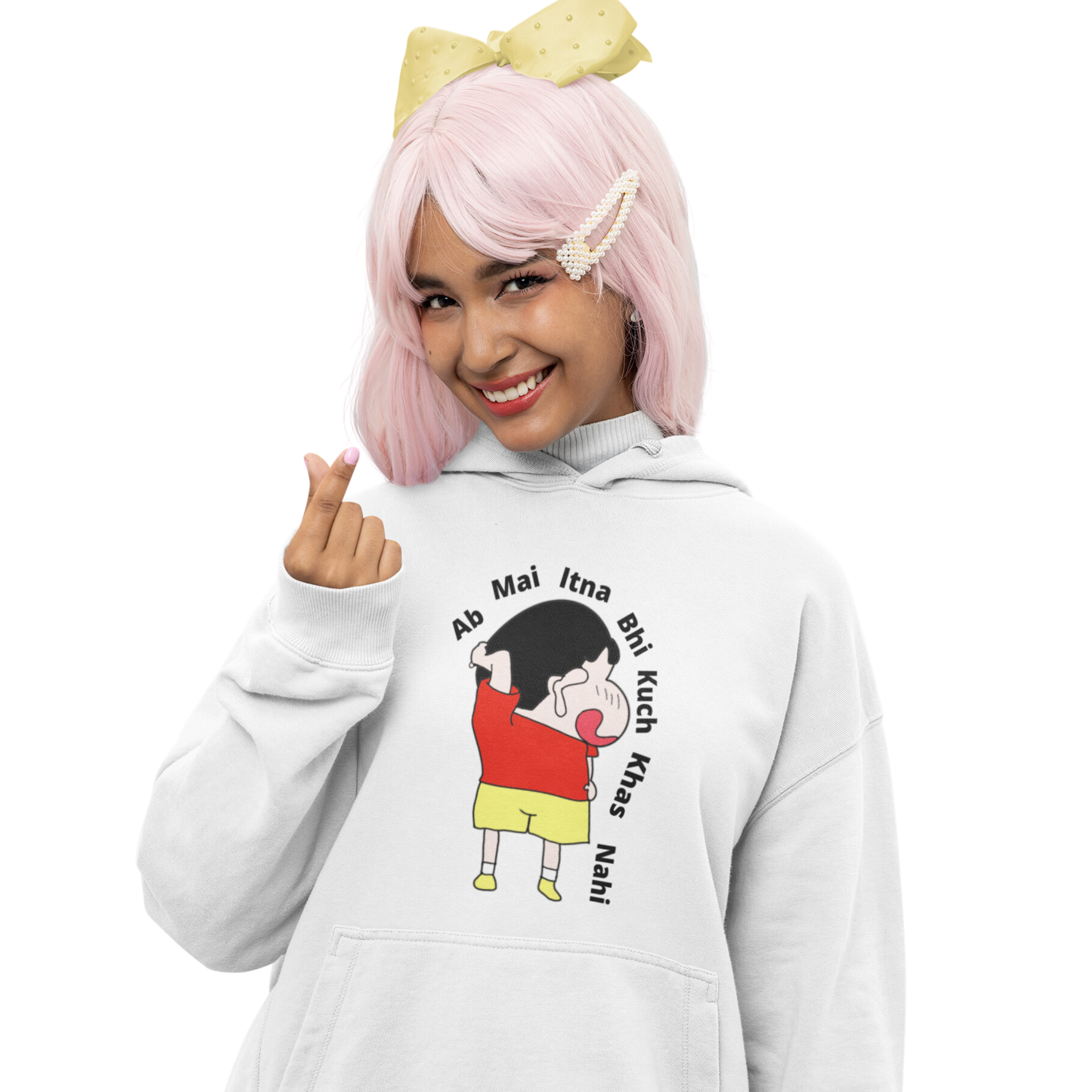 Ab mai itna bhi kuch khaas nahi | Premium Unisex Winter Hoodie