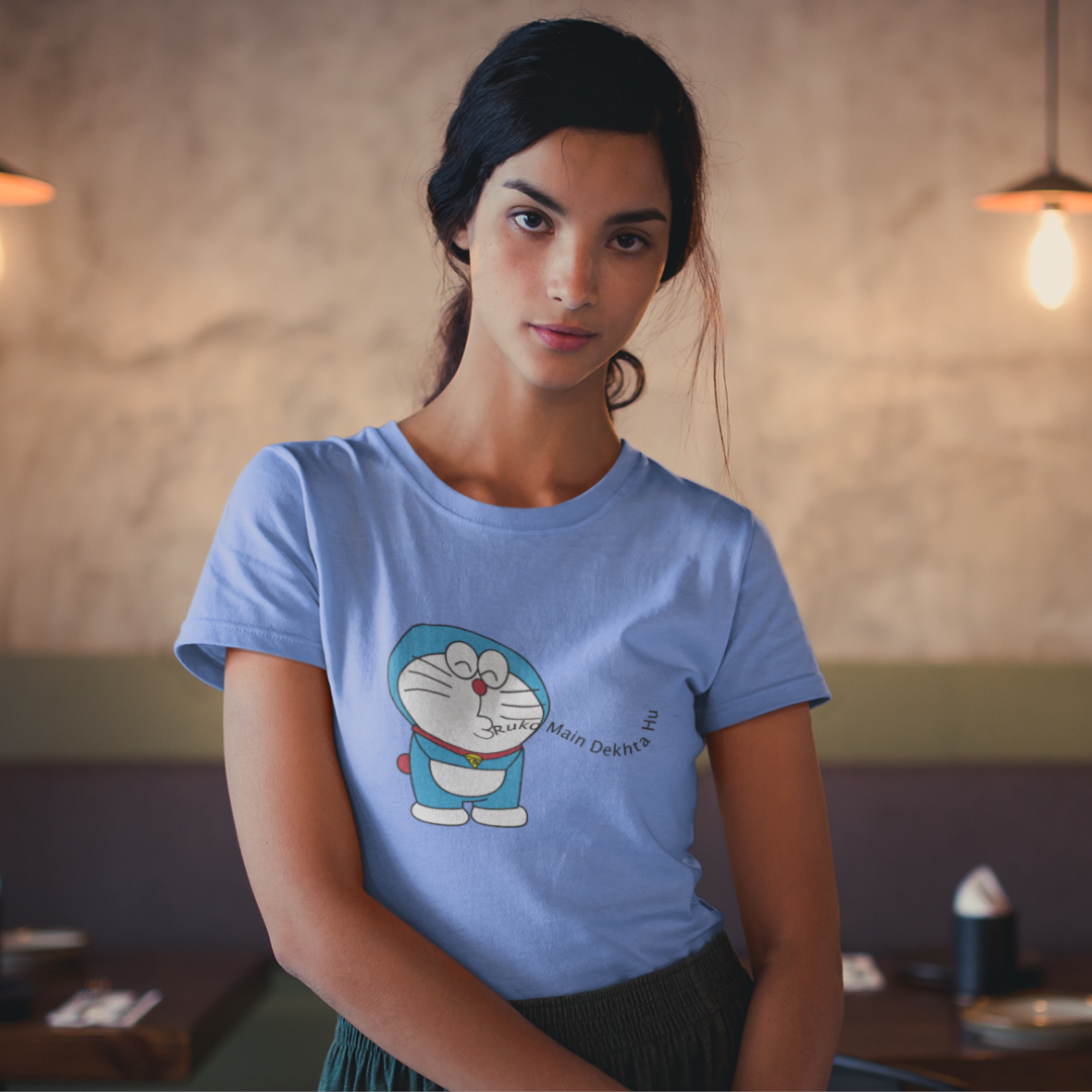 Ruko mai dekhta hu | Premium Half Sleeve Unisex T-Shirt