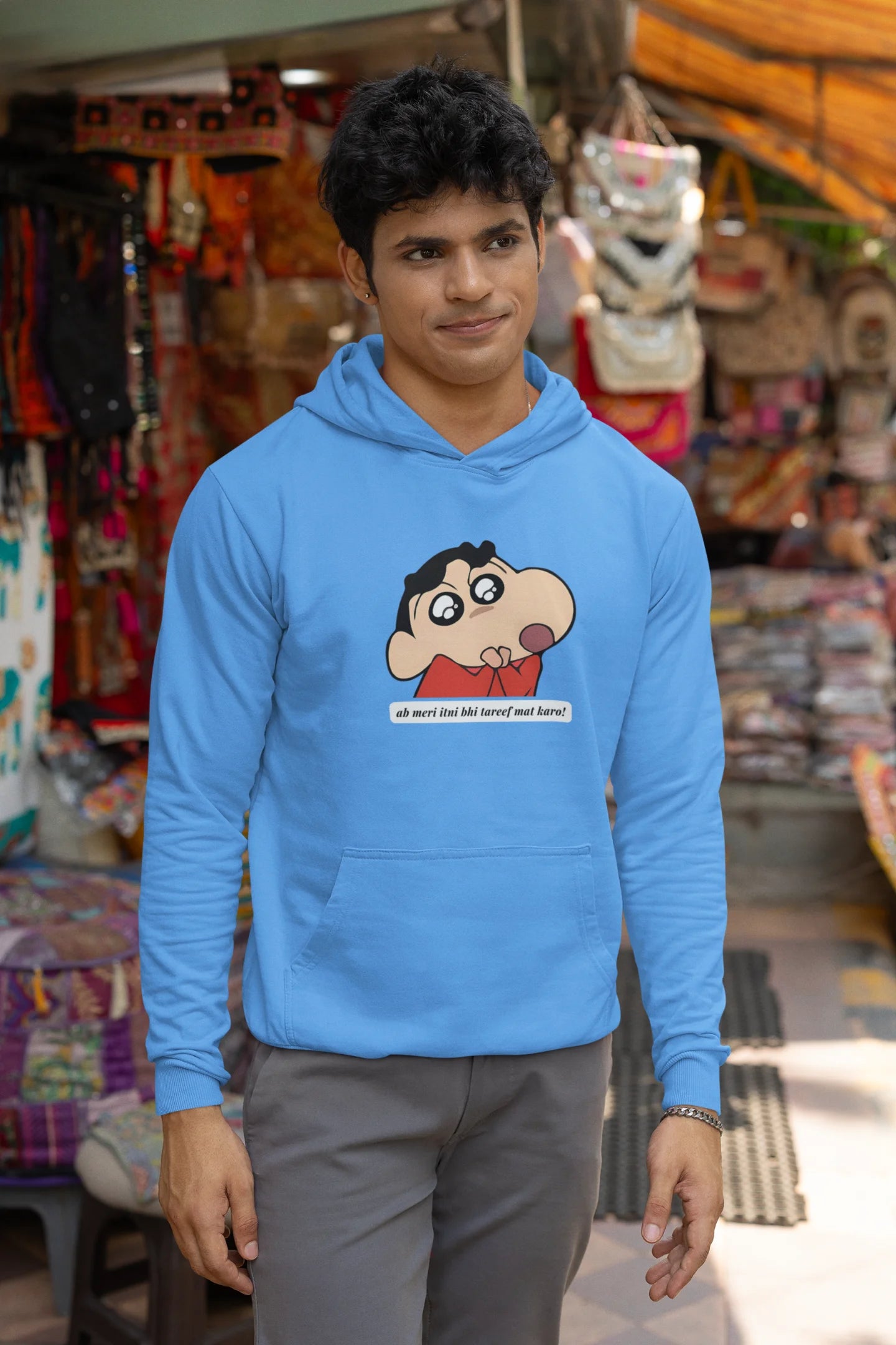 Itni Tareef | Shinchan | Premium Unisex Winter Hoodie