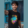 Krishna Shinchan | Premium Half Sleeve Unisex T-Shirt – Broke Memers