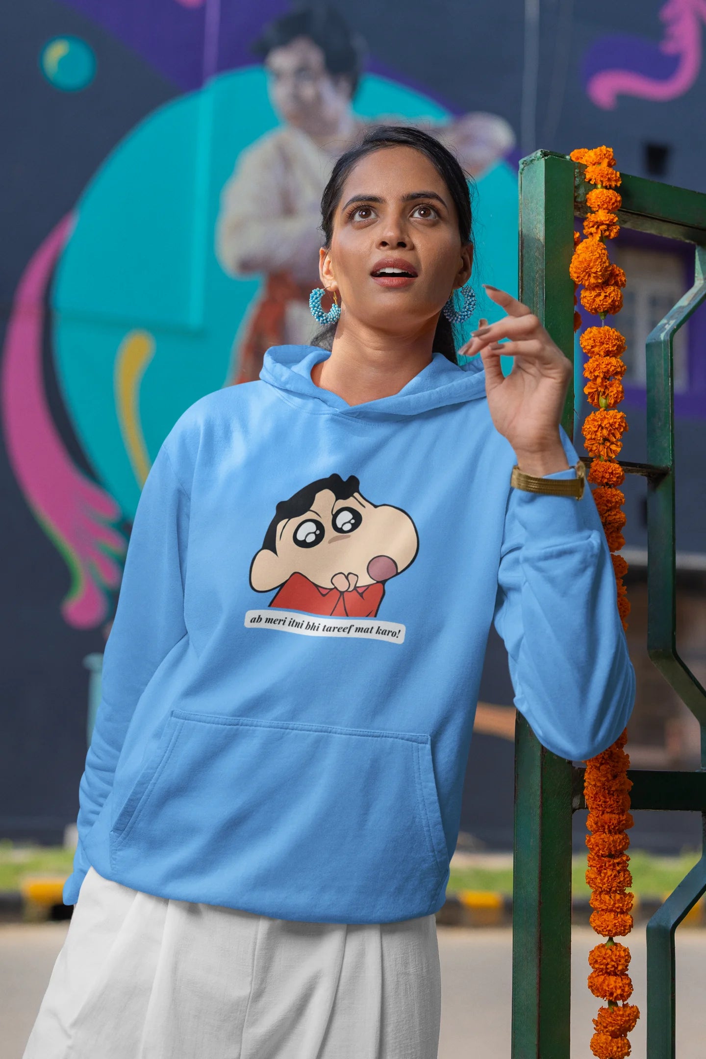 Itni Tareef | Shinchan | Premium Unisex Winter Hoodie