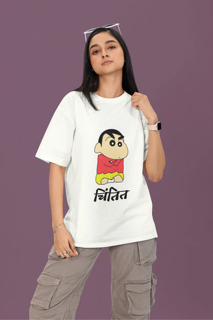 Chintit | Shinchan | Dropped Sleeve Unisex Tee