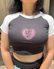 Soft girl | Shaw tees | Slim Fit Crop Top