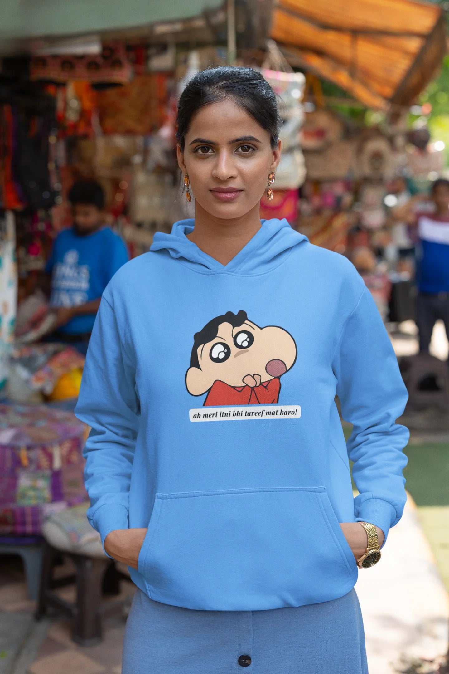 Itni Tareef | Shinchan | Premium Unisex Winter Hoodie
