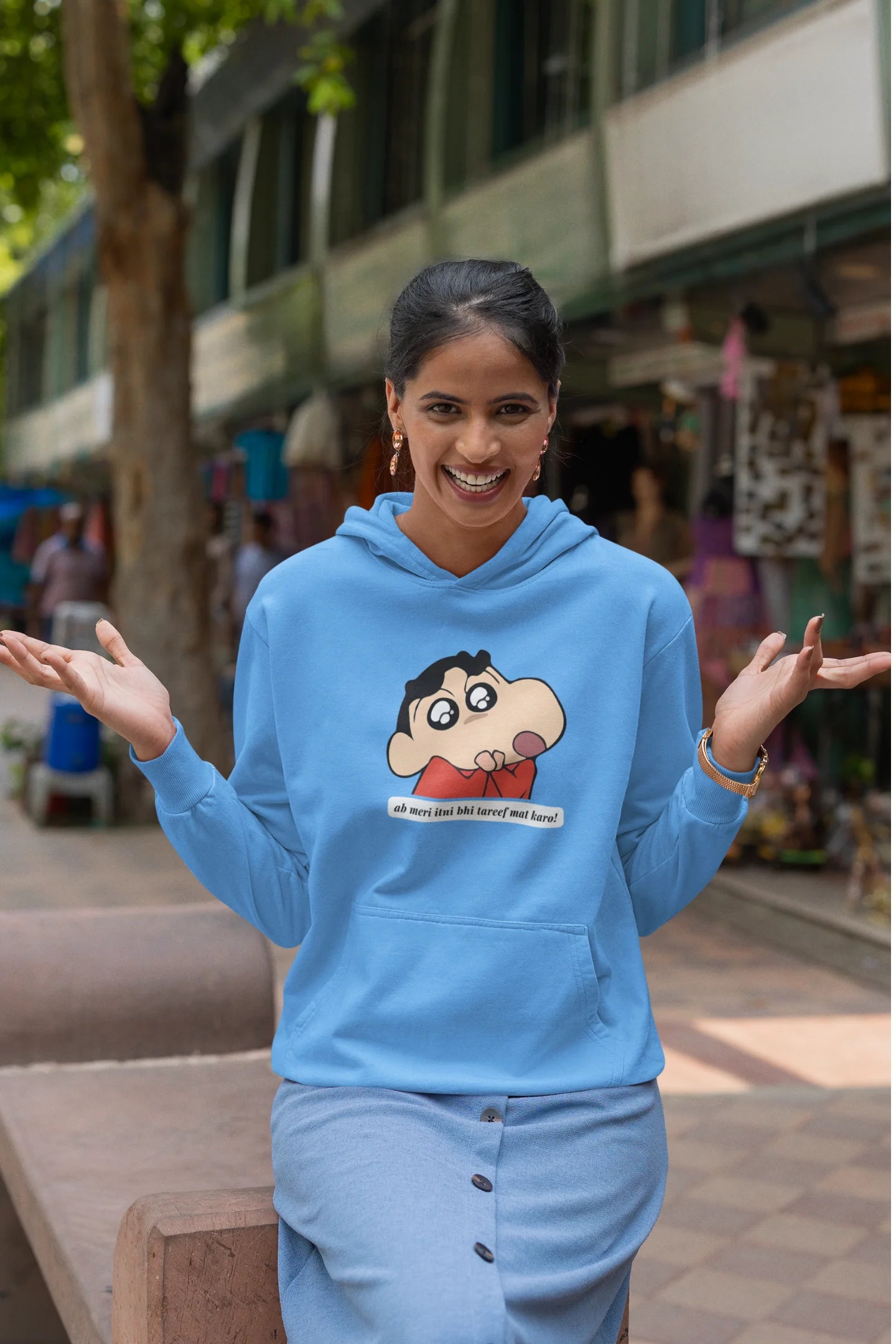 Itni Tareef | Shinchan | Premium Unisex Winter Hoodie