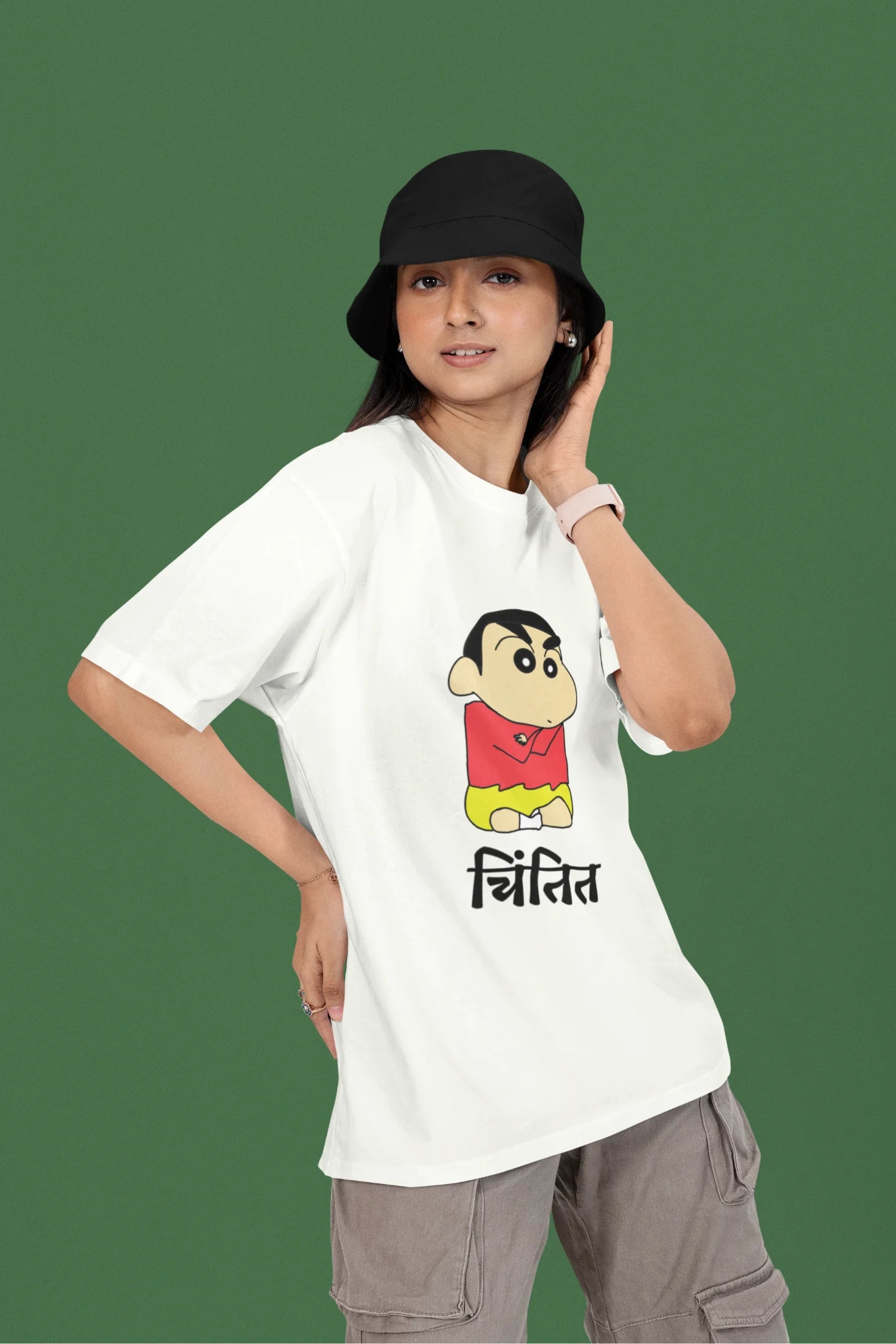 Chintit | Shinchan | Dropped Sleeve Unisex Tee