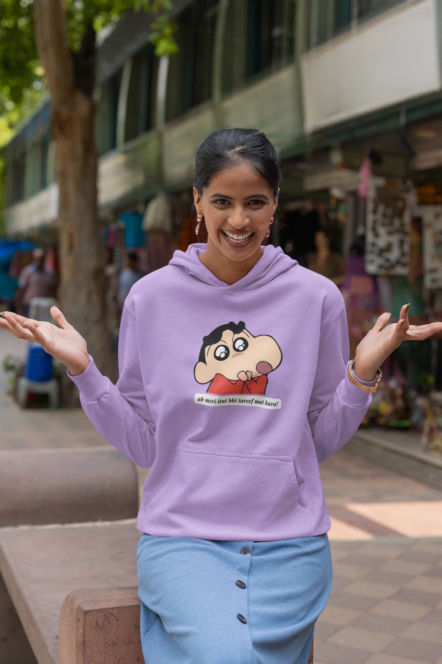Itni Tareef | Shinchan | Premium Unisex Winter Hoodie