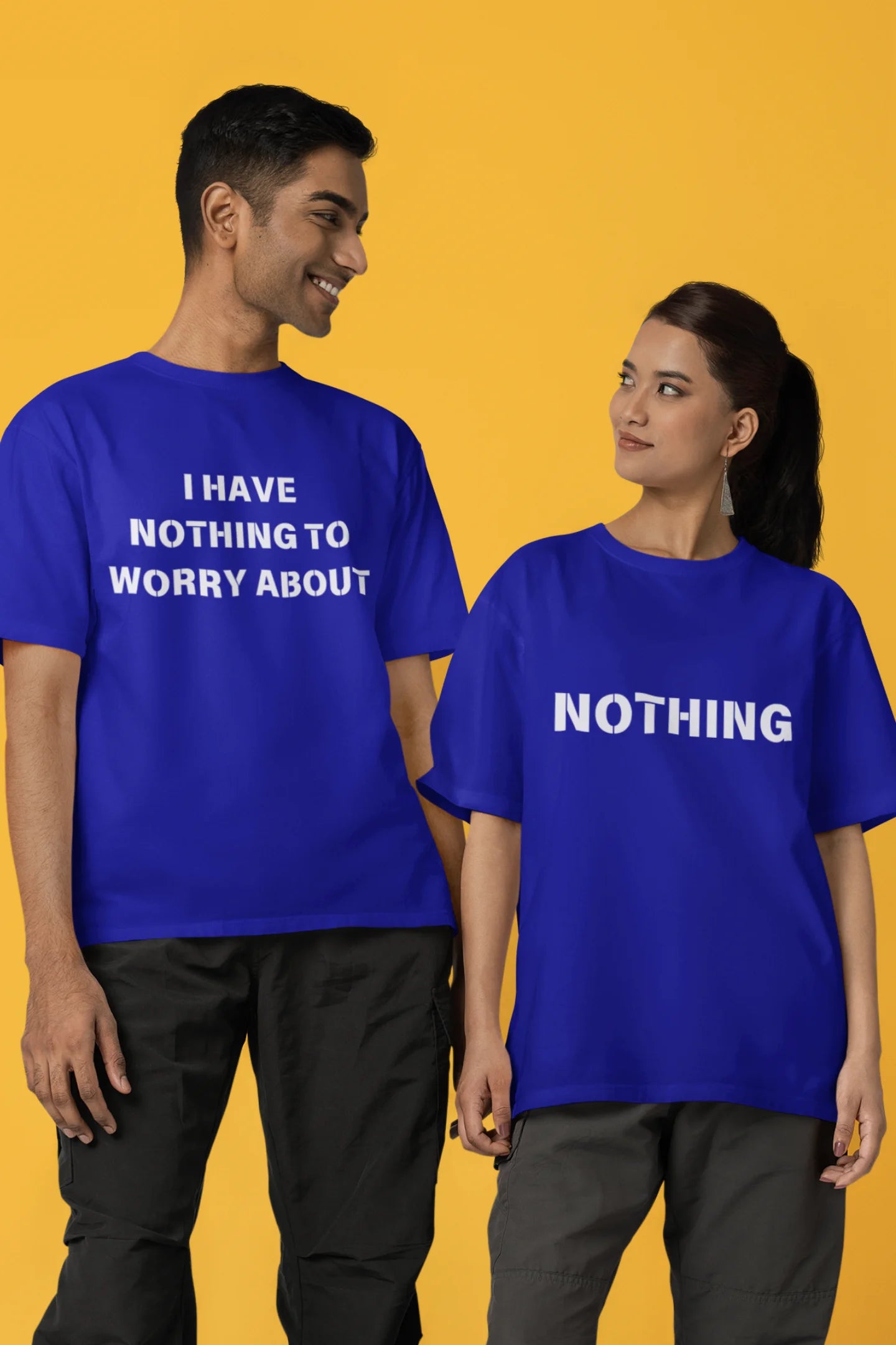 Nothing | Couple | Dropped  Sleeve Unisex T-Shirt