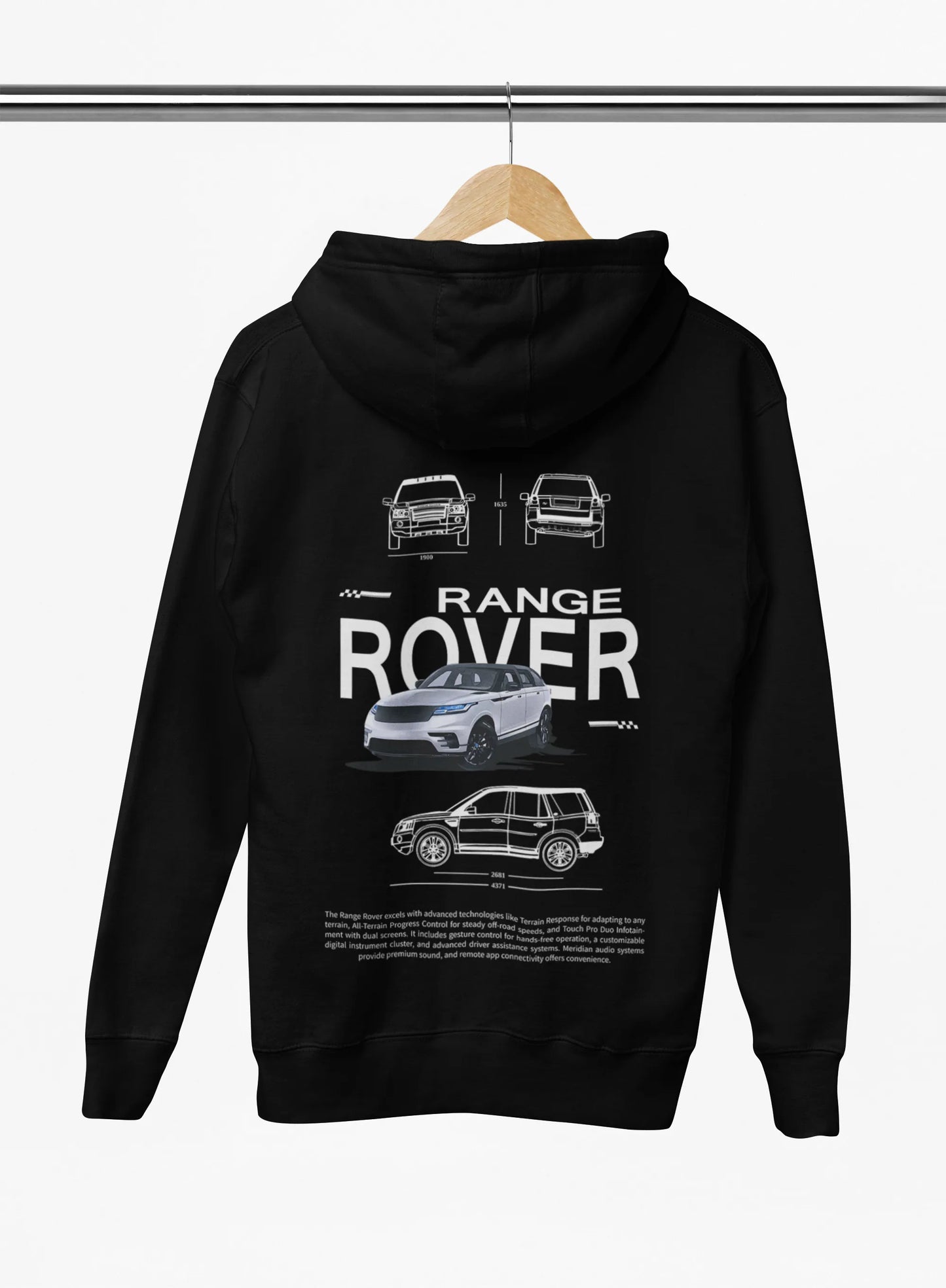 Range Rover | Supercar | Premium Winter Hoodie