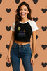 Let It Gogh | Shaw tees | Slim Fit Crop Top