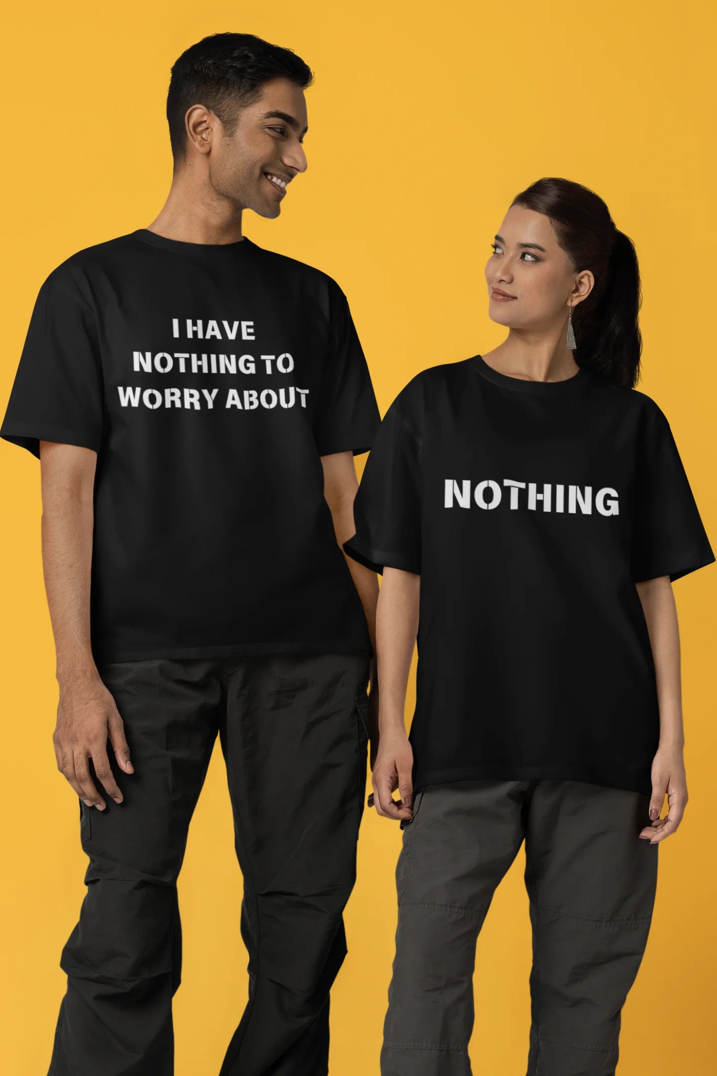 Nothing | Couple | Dropped  Sleeve Unisex T-Shirt