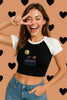 Let It Gogh | Shaw tees | Slim Fit Crop Top