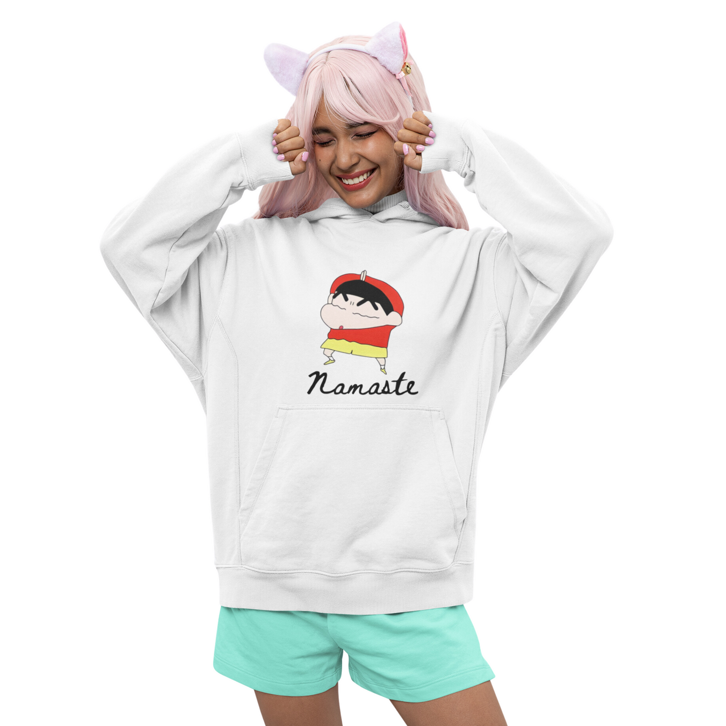 Namaste (Shinchan) | Premium Unisex Winter Hoodie
