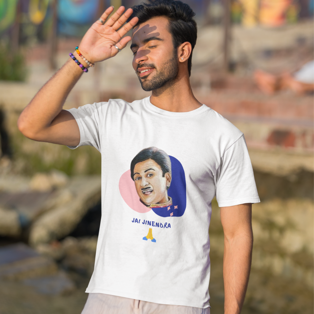 Jai Jinendra | Premium Half Sleeve Unisex T-Shirt