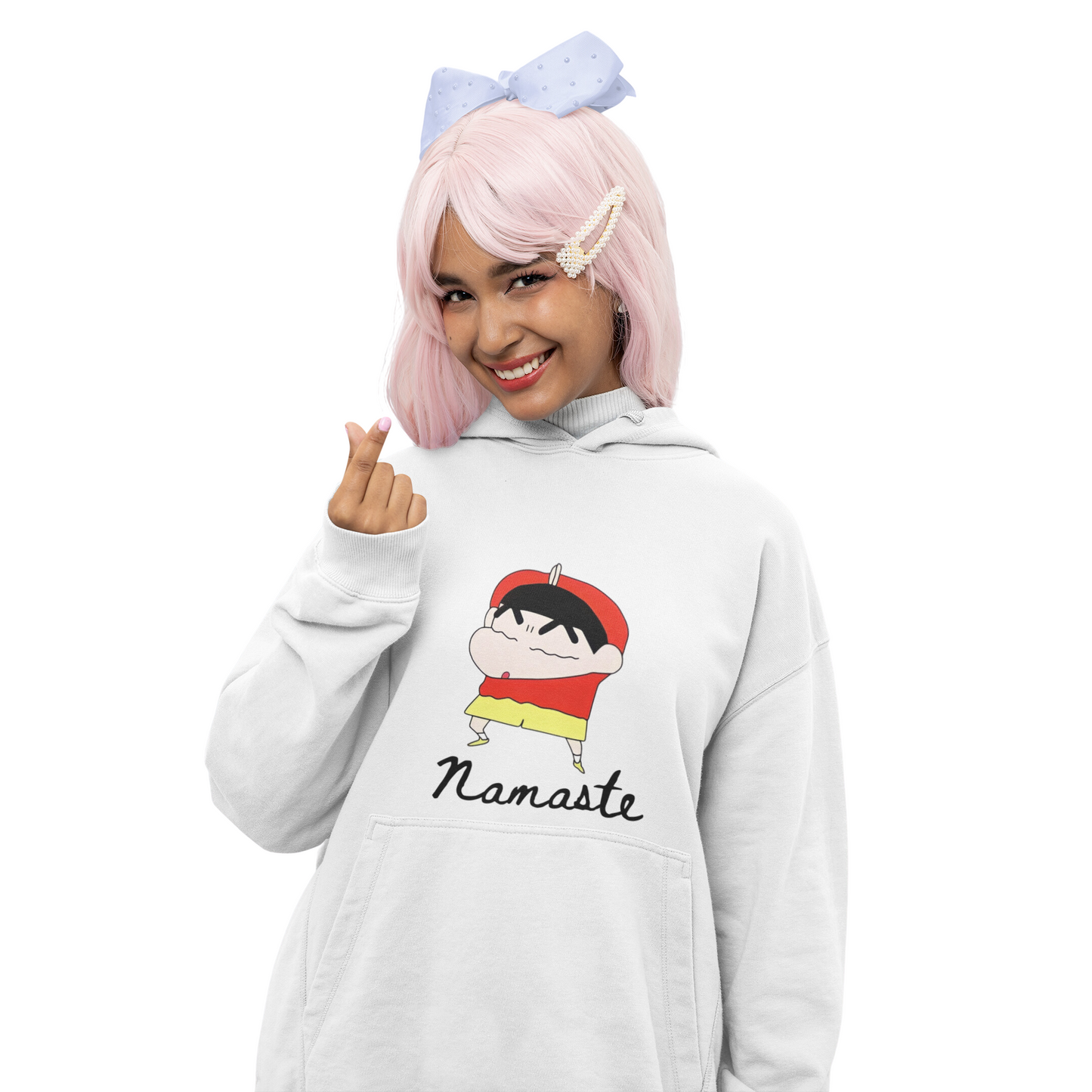 Namaste (Shinchan) | Premium Unisex Winter Hoodie