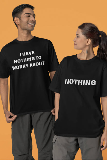 Nothing | Couple | Dropped  Sleeve Unisex T-Shirt