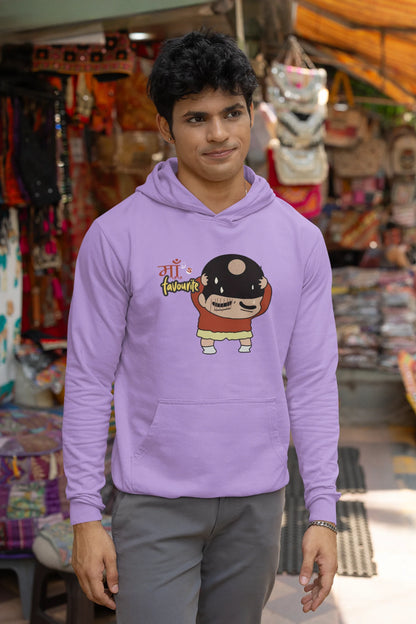 Maa's Favourite | Shinchan | Premium Unisex Winter Hoodie
