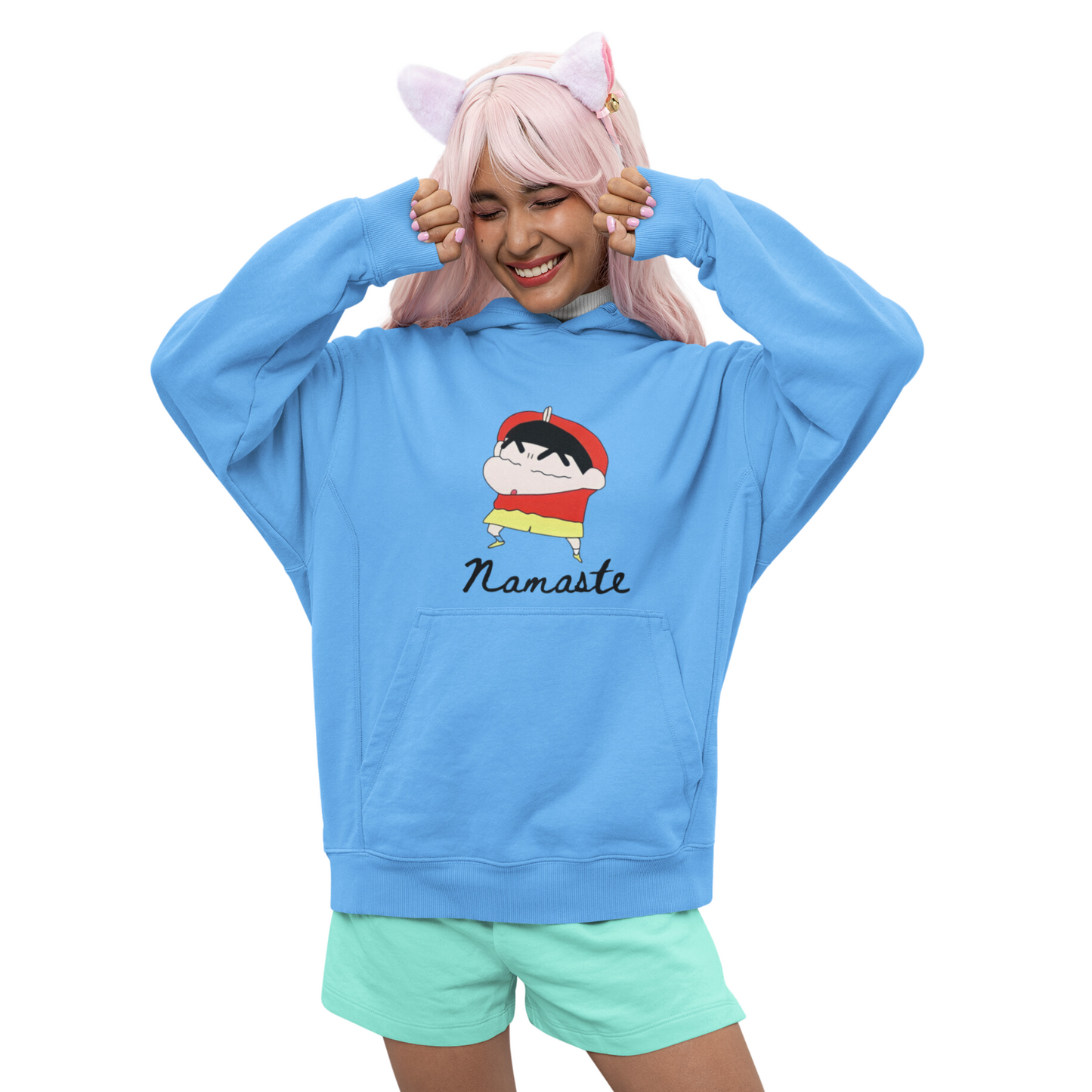 Namaste (Shinchan) | Premium Unisex Winter Hoodie