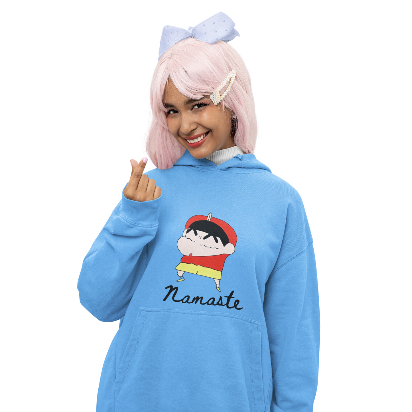 Namaste (Shinchan) | Premium Unisex Winter Hoodie