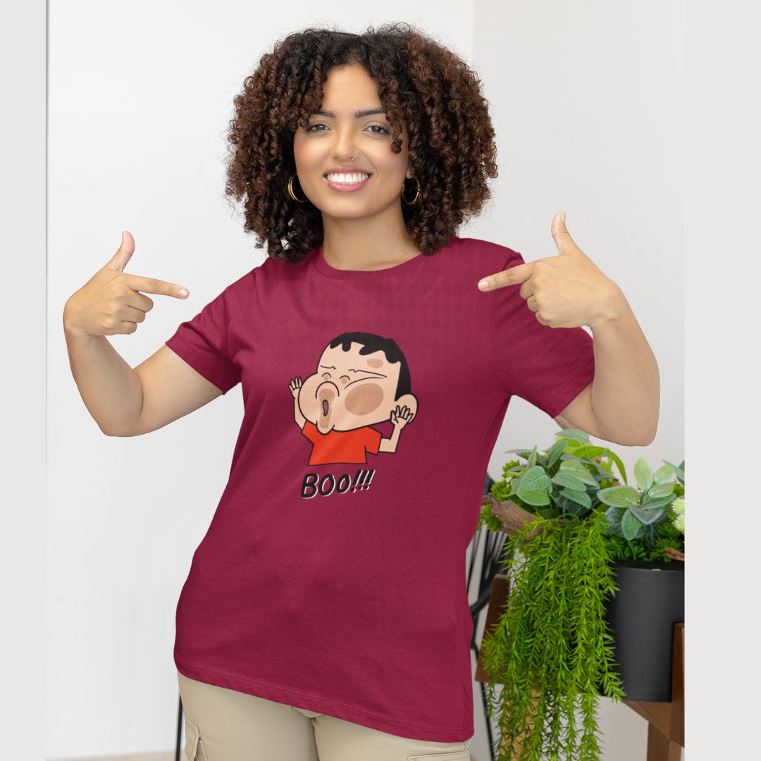 Boo!!! | Premium Half Sleeve Unisex T-Shirt
