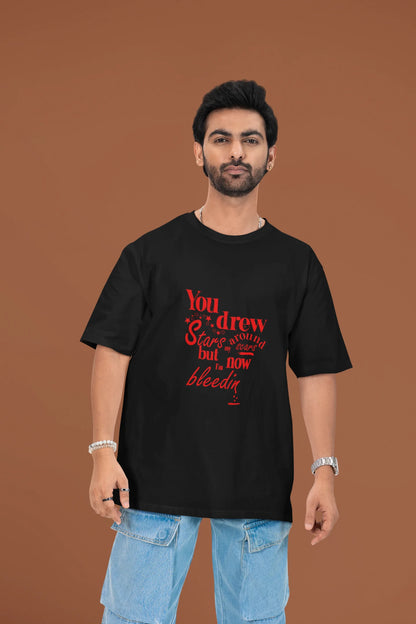 I'm Bleeding | T.S | Dropped Sleeve Unisex Tee