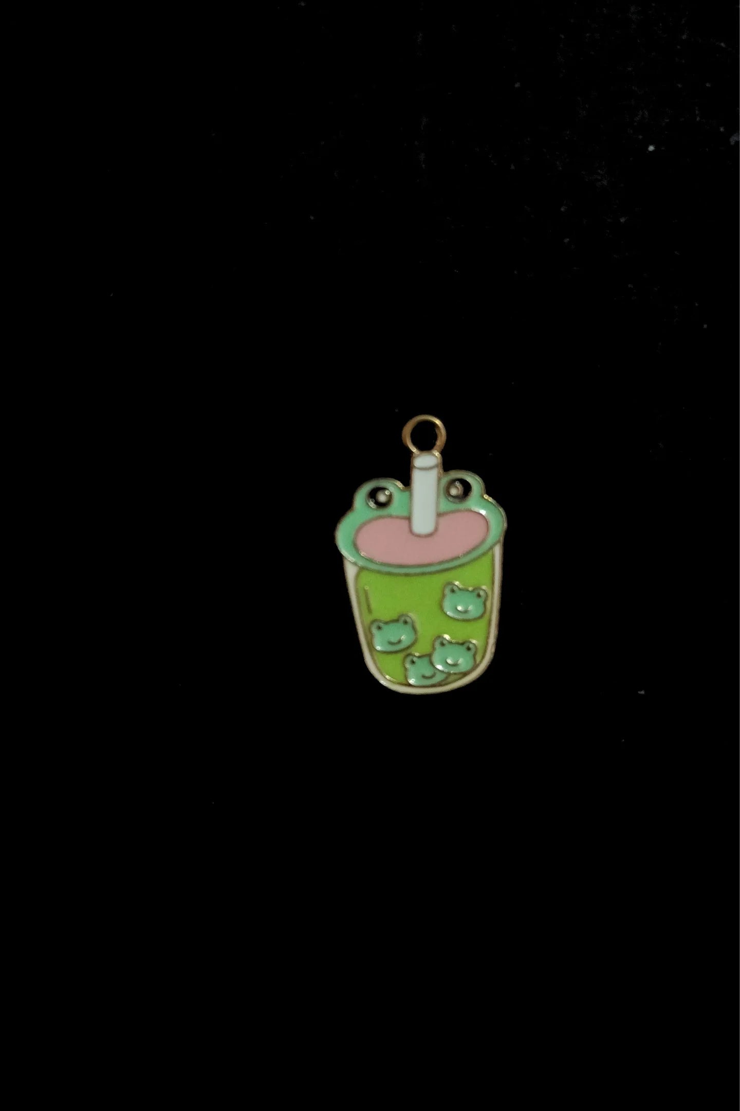Frog Boba Tea | Aesthetic | Charms