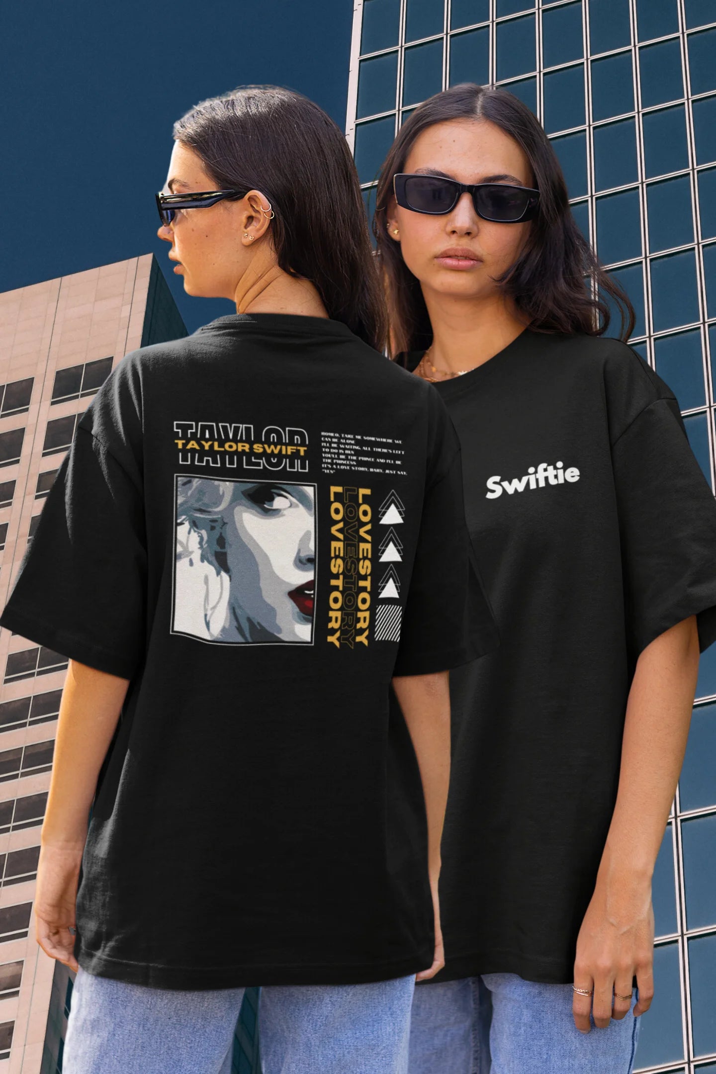 Love Story | Taylor Swift | Premium Oversized Half Sleeve Unisex T-Shirt