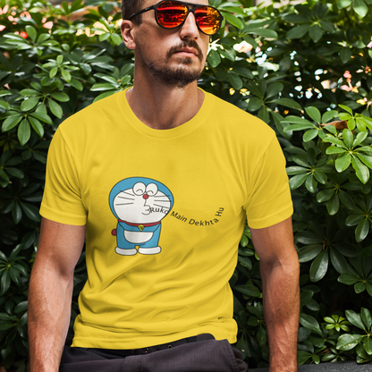 Ruko mai dekhta hu | Premium Half Sleeve Unisex T-Shirt