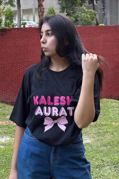 Kaleshi Aurat | Womaniya | Dropped Sleeve Unisex Tee