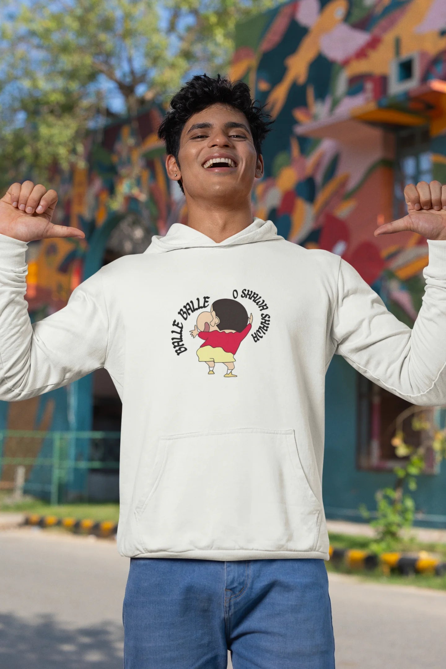Balle Balle | Shinchan | Premium Unisex Winter Hoodie