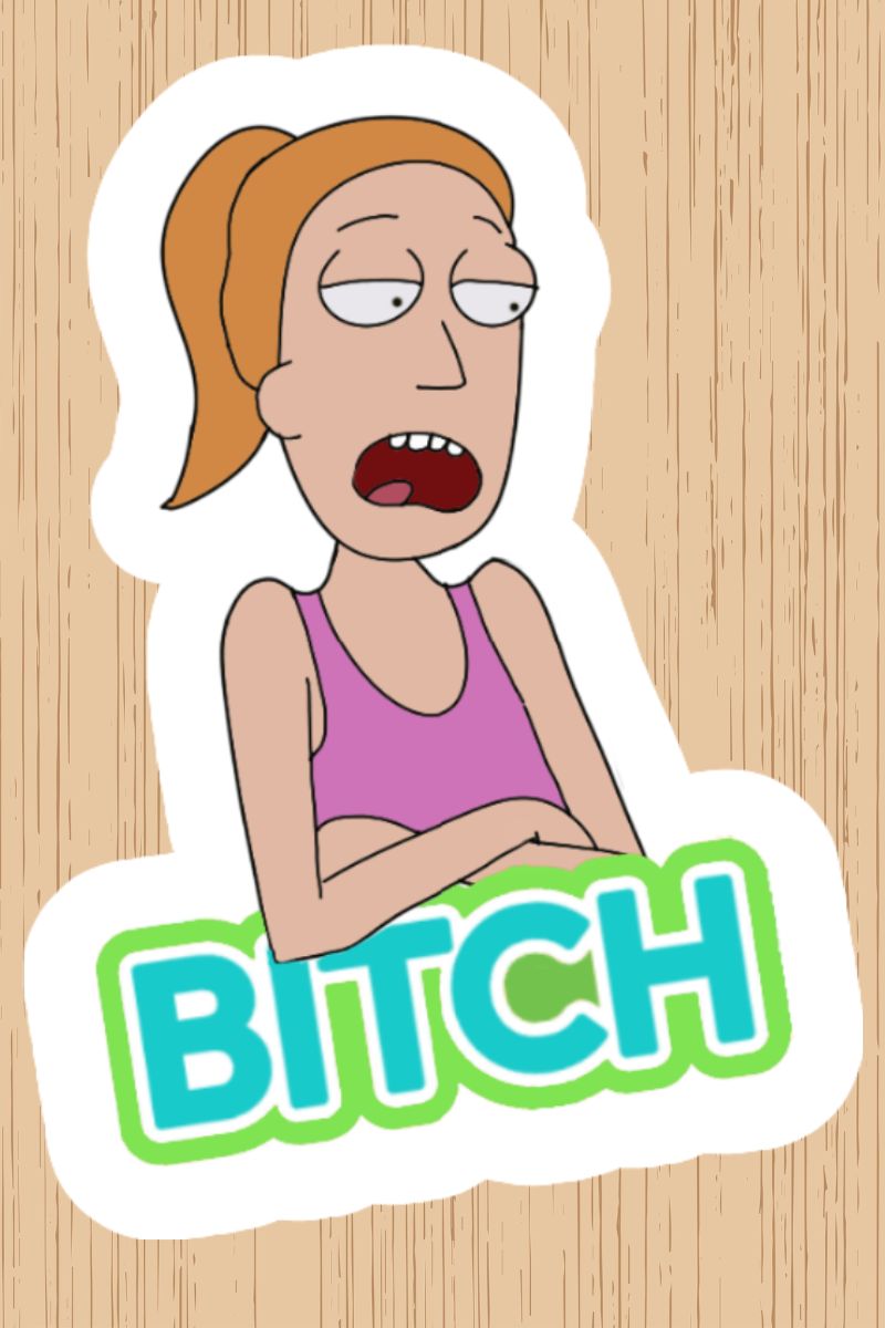 Rick and Morty Stickers - 3 | Pack of 6