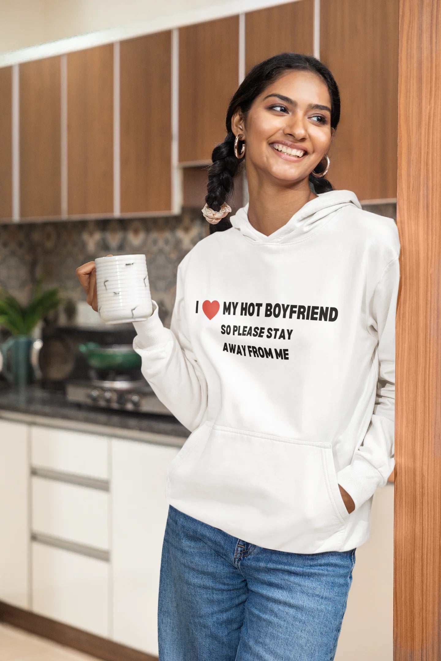Hot BF and Hot GF | Lovey Dovey | Premium Unisex Winter Hoodies