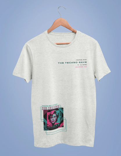 The Techno | Techno Rave | Dropped Sleeve Unisex T-Shirt