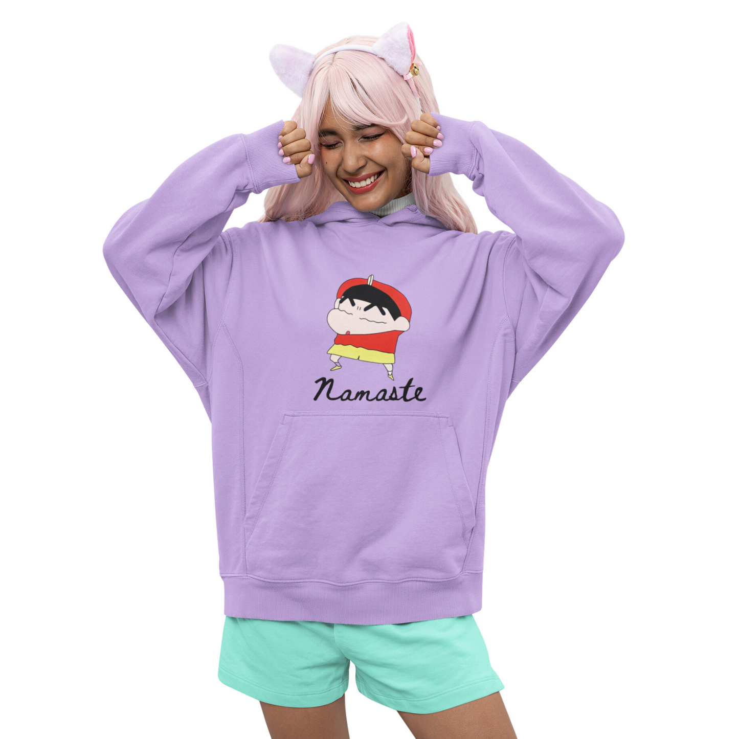 Namaste (Shinchan) | Premium Unisex Winter Hoodie