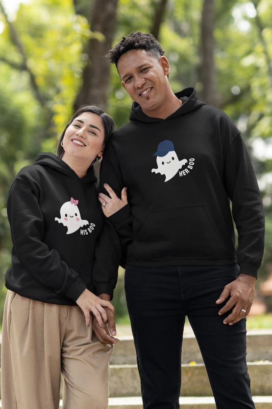 Her Boo | Lovey Dovey | Premium Unisex Winter Hoodies