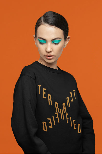 Terrified | Brutalism | Unisex Sweatshirt