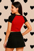 Out Of Bed | Shaw tees | Slim Fit Crop Top