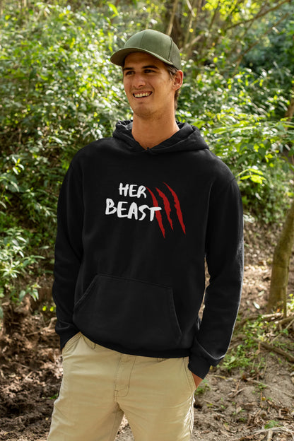 Beauty and Beast | Lovey Dovey | Premium Unisex Winter Hoodies