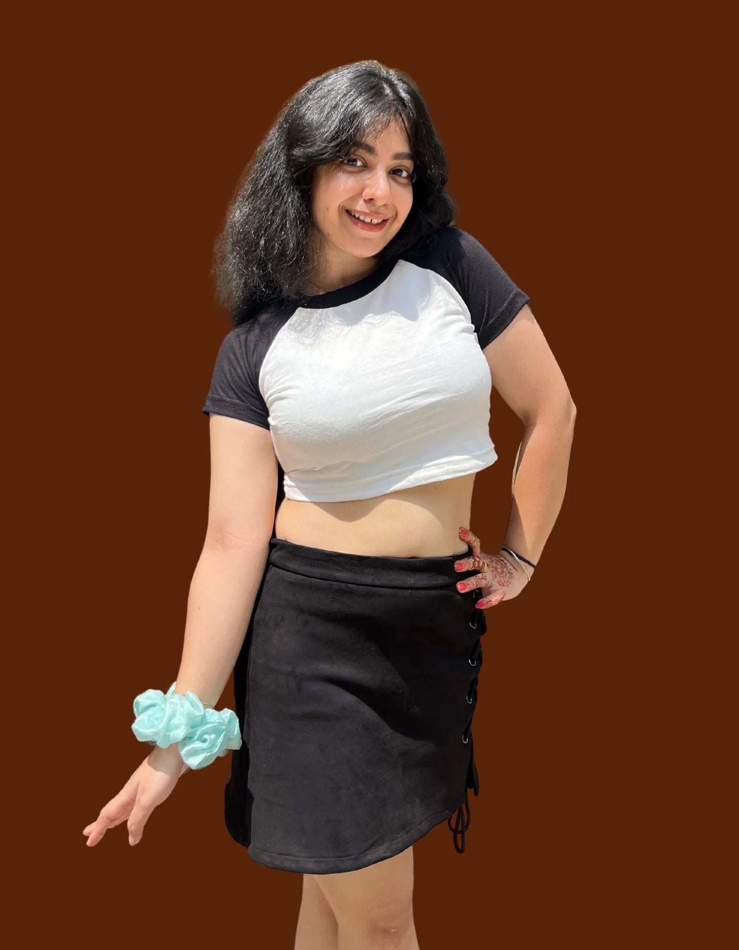 Plain Solid | Shaw tees | Slim Fit Crop Top