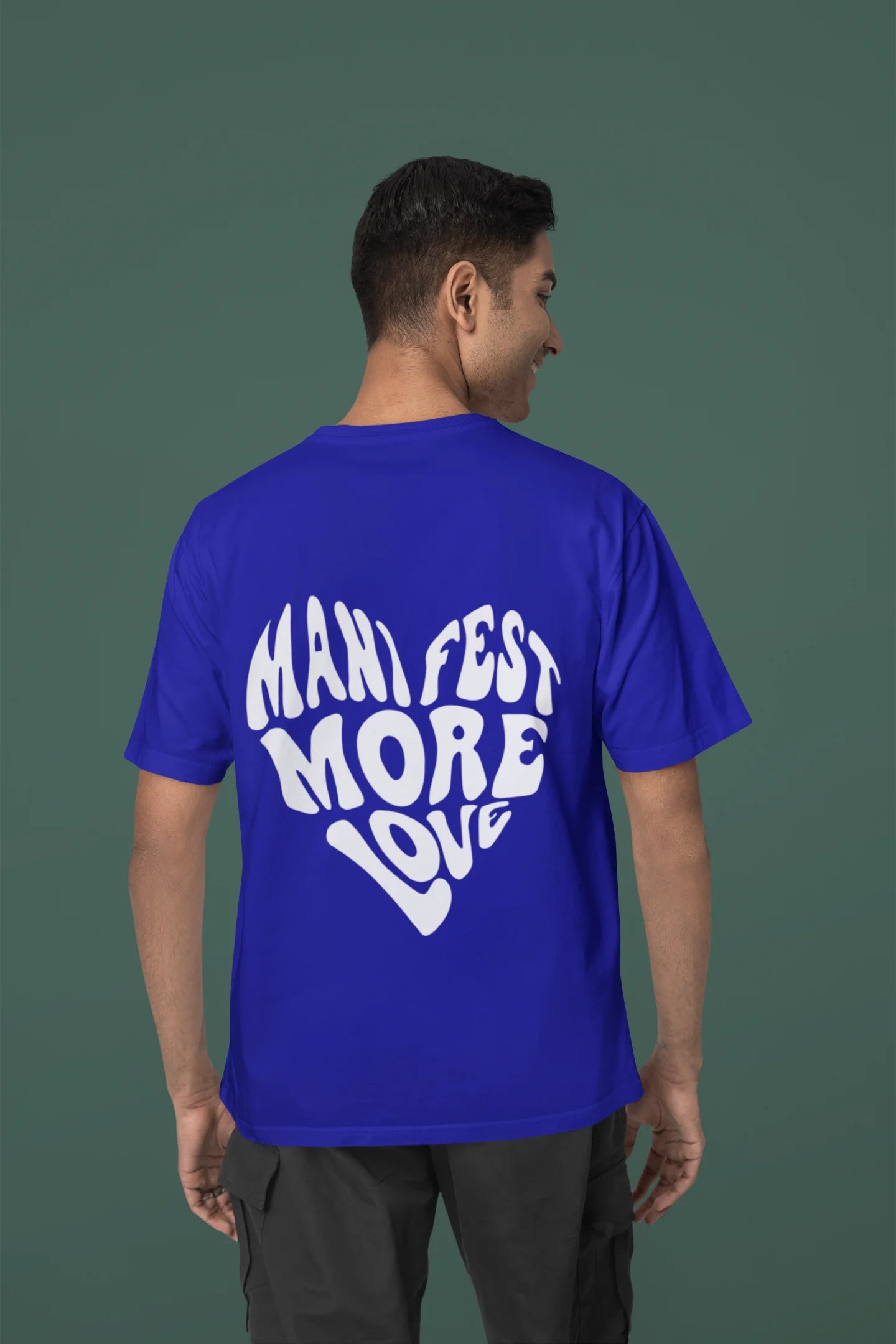 Manifest More Love | Couple Tee | Premium Oversized Unisex T-Shirt
