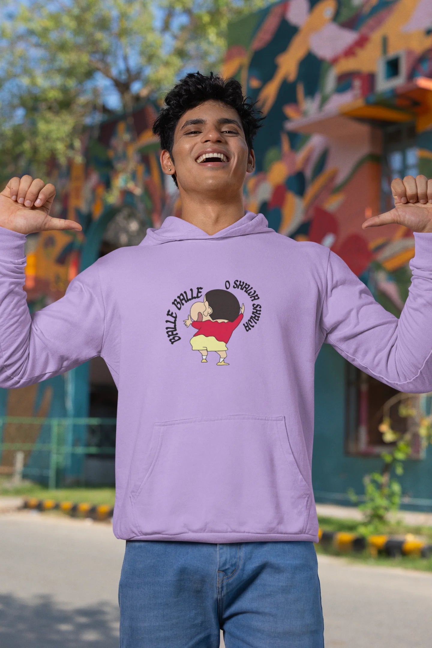 Balle Balle | Shinchan | Premium Unisex Winter Hoodie
