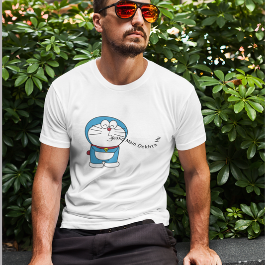 Ruko mai dekhta hu | Premium Half Sleeve Unisex T-Shirt