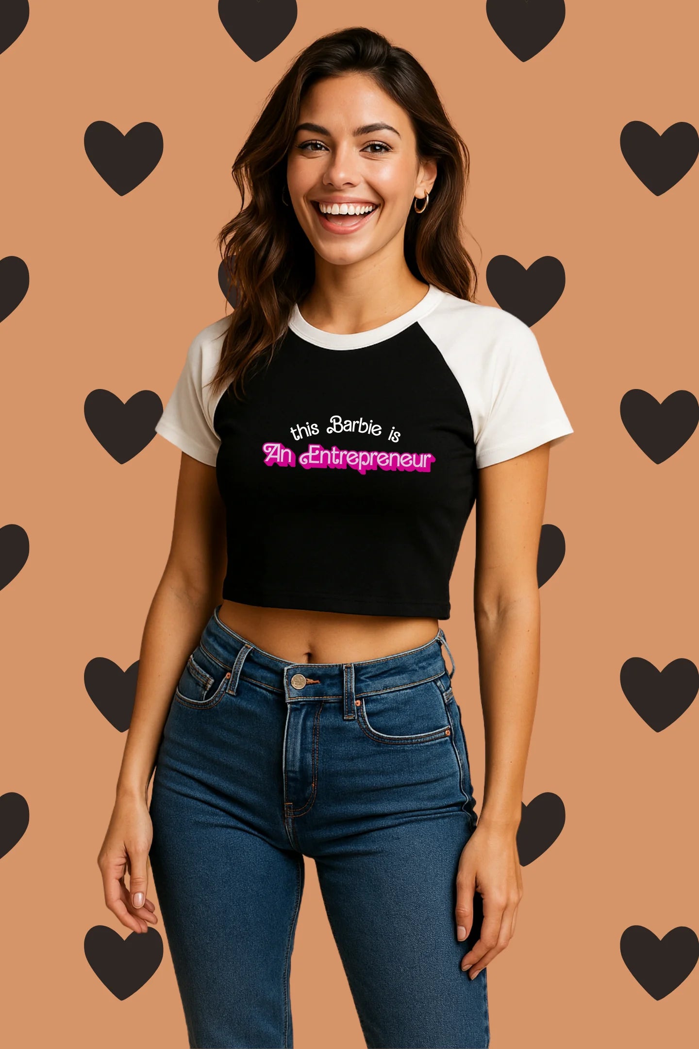An Entreprenuer | Shaw tees | Slim Fit Crop Top