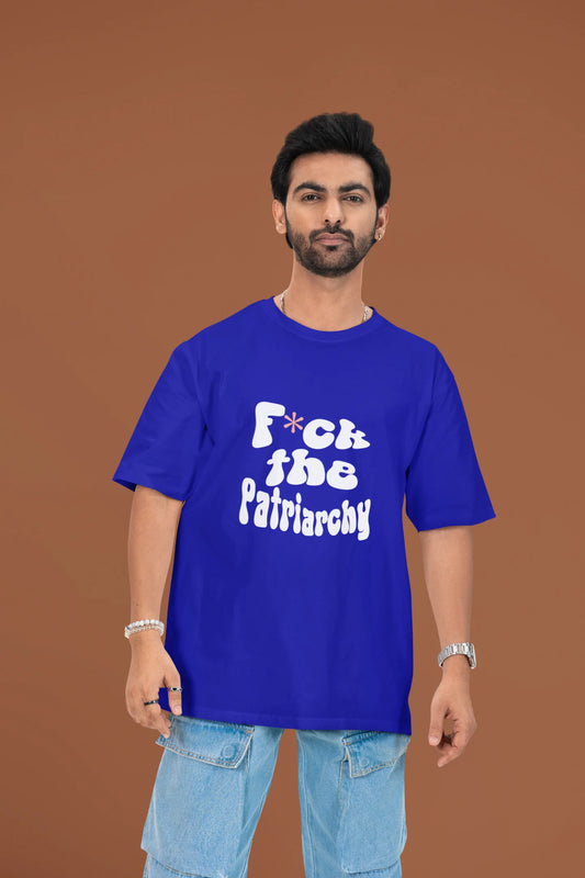 F**k the Patriarchy | T.S | Dropped Sleeve Unisex Tee