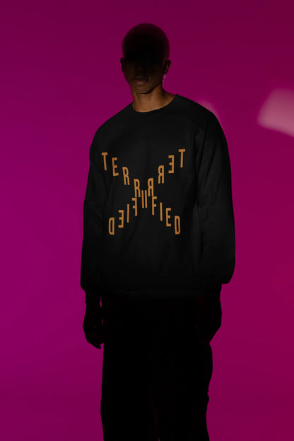 Terrified | Brutalism | Unisex Sweatshirt