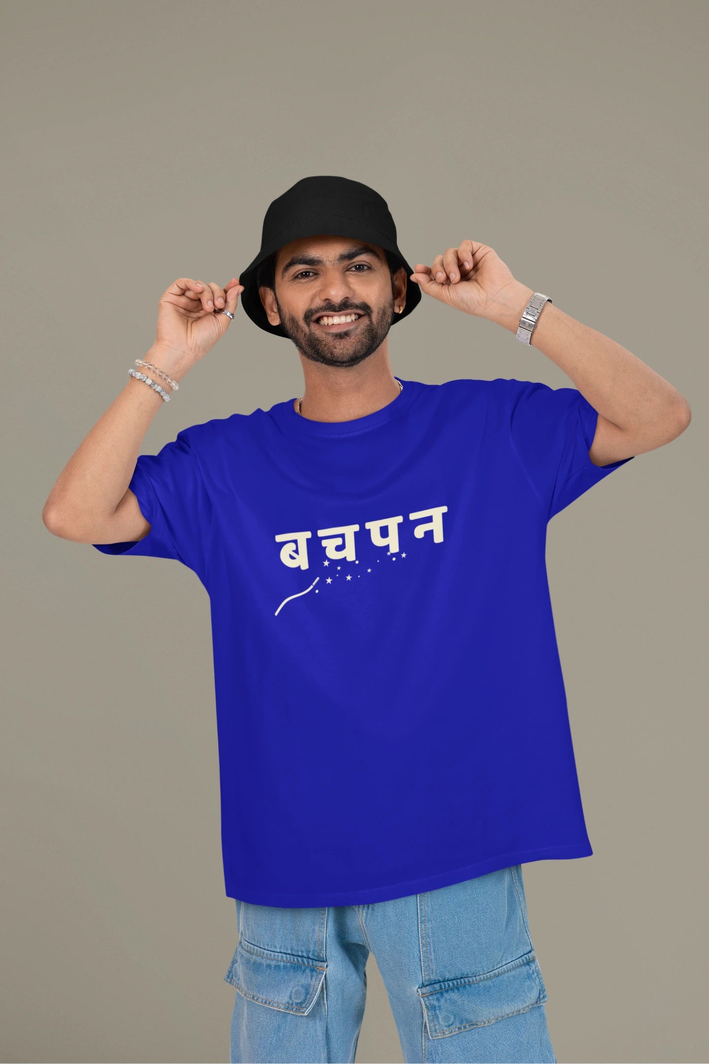O.P. Sharma | Bachpan | Dropped Sleeve Unisex Tee